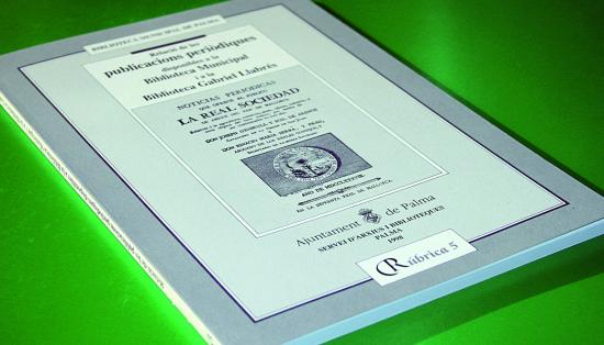 Relació de les publicacions periòdiques disponibles a la biblioteca municipal i a la biblioteca Gabriel Llabrés